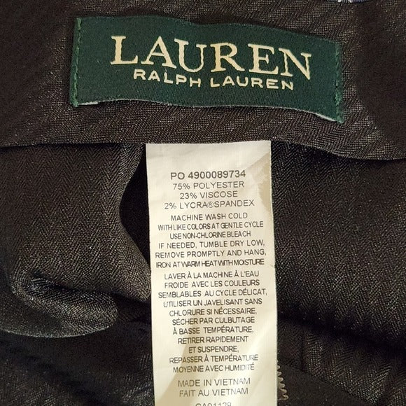 Lauren Ralph Lauren Mens Navy Blue Dress Pants Size 36x32