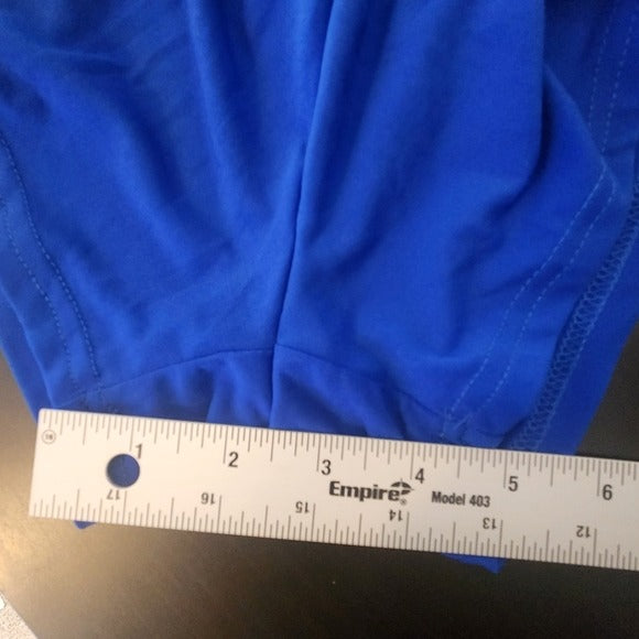 Cupio Cobalt Blue Off-the-Shoulder Romper Size Small