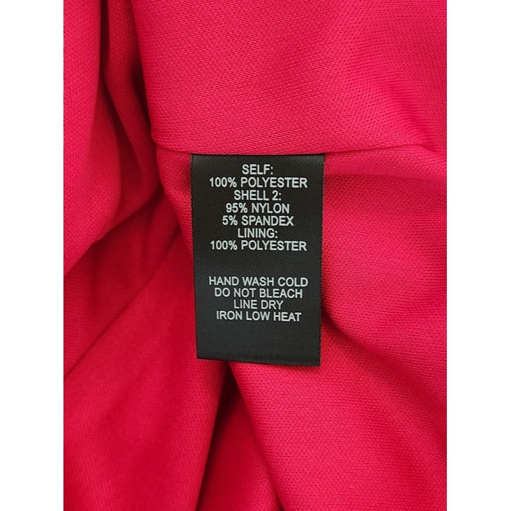Lulus Sleeveless Red Satin Bodysuit Size Small NWT