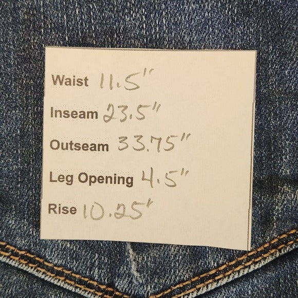 Abercrombie & Fitch Women's Distressed High-Rise Skinny Ankle Jeans Size 0