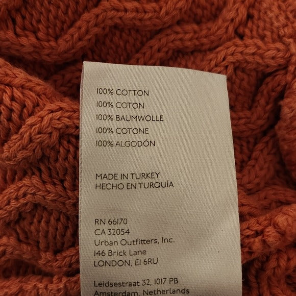 Free People Pink Cropped Sleeveless Sweater Vest Size Small