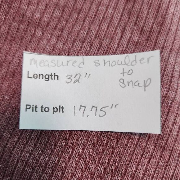 Kaileigh Mauve Ribbed Knit Mock Neck Bodysuit NWOT Size XXL Plum Bodysuit