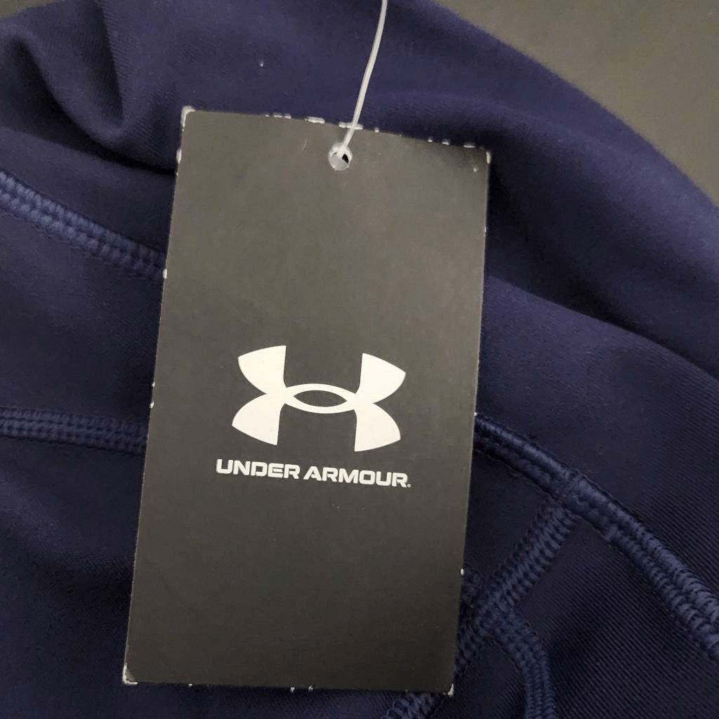 Under Armour Navy Compression Leggings NWT Size XS Navy Cropped Leggings