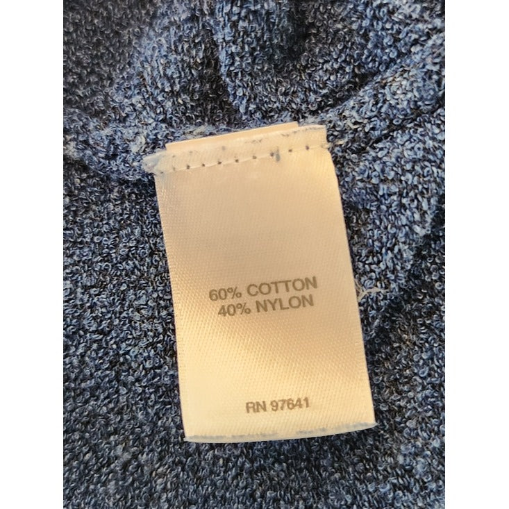 J. Jill Pure Jill Blue V-Neck Knit Pullover Size Small