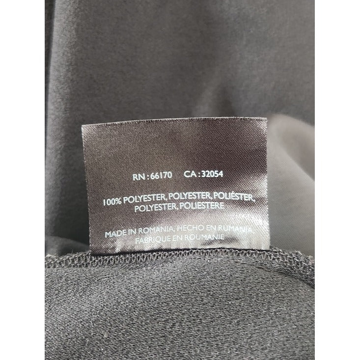 By Anthropologie The Essential Pull-On Trouser Black Ankle Pants Size XS