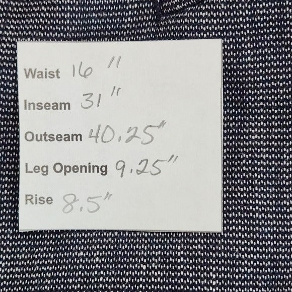 Loft Marisa Linen Blend Dress Pants Size 6 Loft Navy Flare Leg Trousers