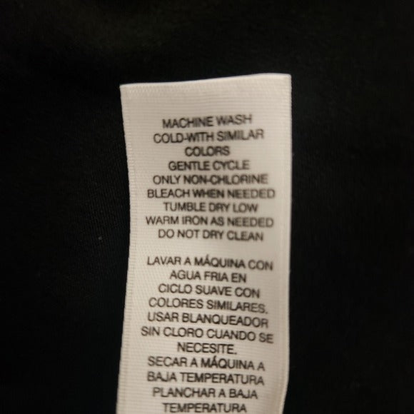 Chico's Black Sleeveless Top with Attached Cape Size XXL Black Caped Top