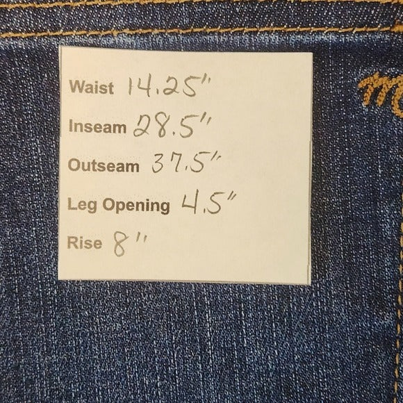 Madewell Distressed Skinny Jeans Size 27