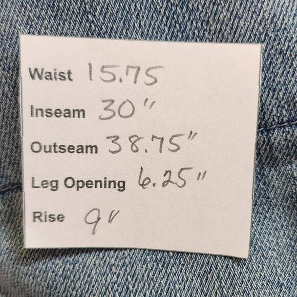 Asos Men's Distressed Jeans Size 30 X 32 ASOS Slim Leg Button-Fly Denim