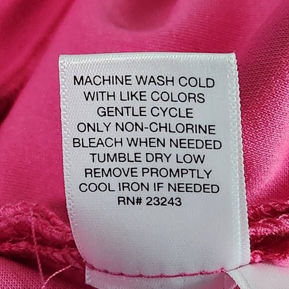 New York & Company Pink One-Shoulder Top with High Low Tail NWT Size XXL