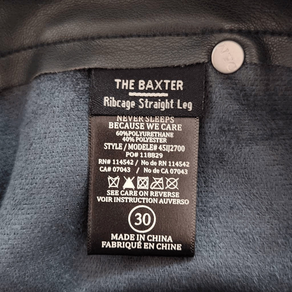 BlankNYC Dark Green Faux Leather Pants NWT Size 30 Green Leather Pants