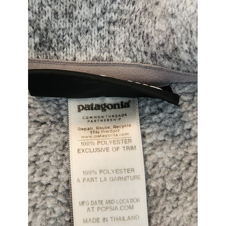Patagonia Womens Gray Better Sweater Coat Size Small
