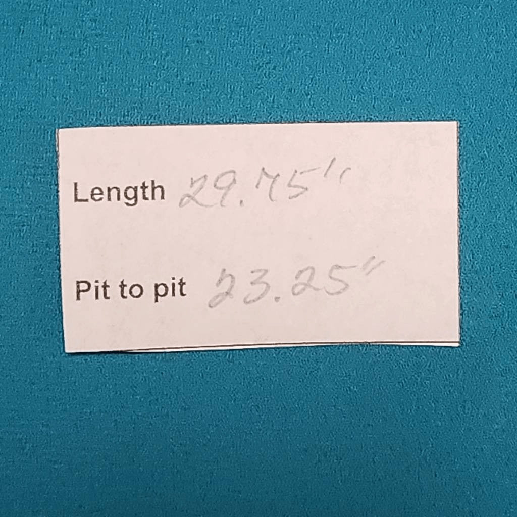 Worthington Turquoise Blue Blouse NWT Size 0X Blue Flowy Blouse