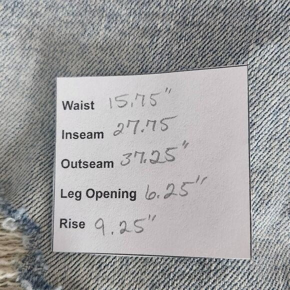 Gap Distressed Girlfriend Straight Ankle Jeans Size 29