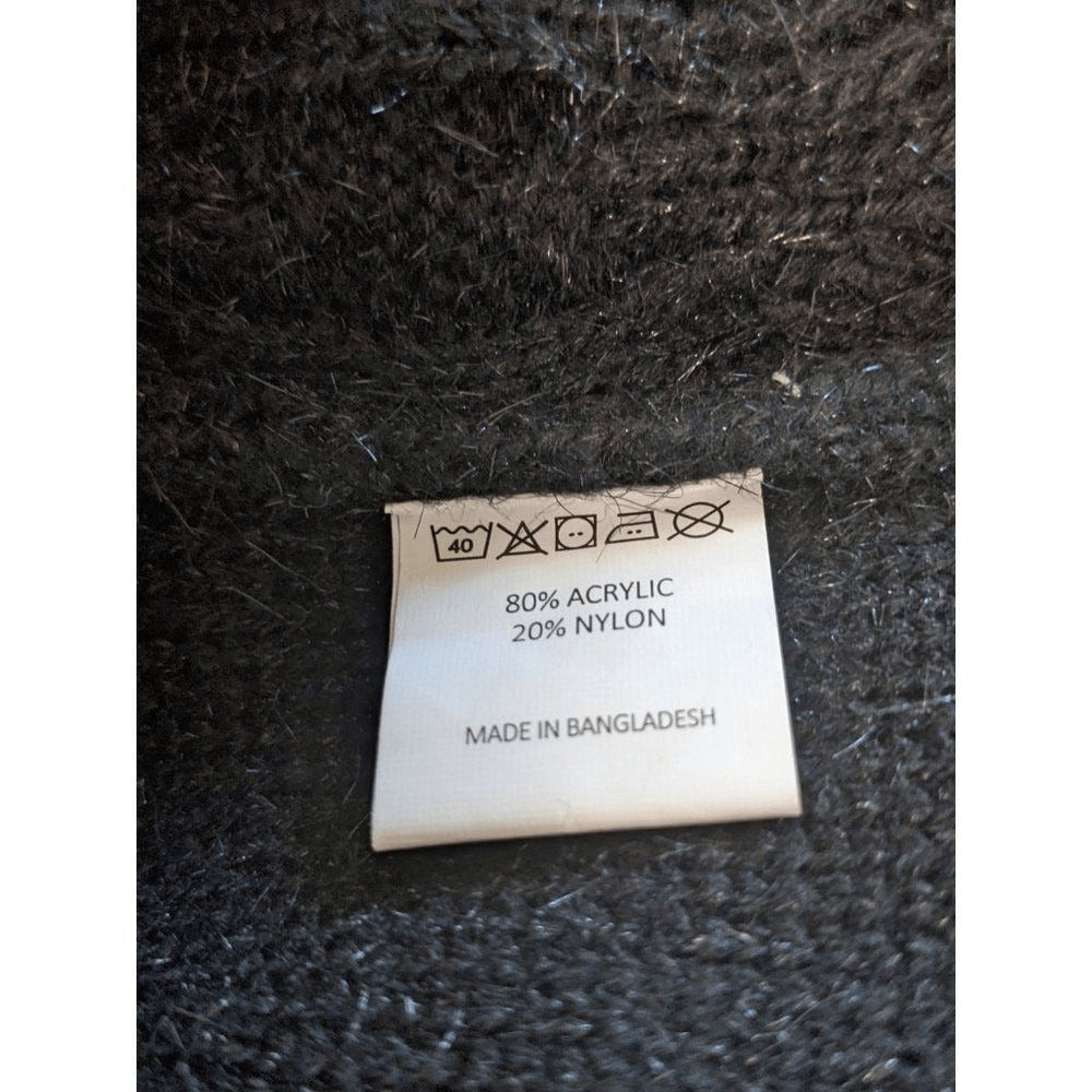 Lissy Black Sweater Size Small NWT Black Shimmer Sweater