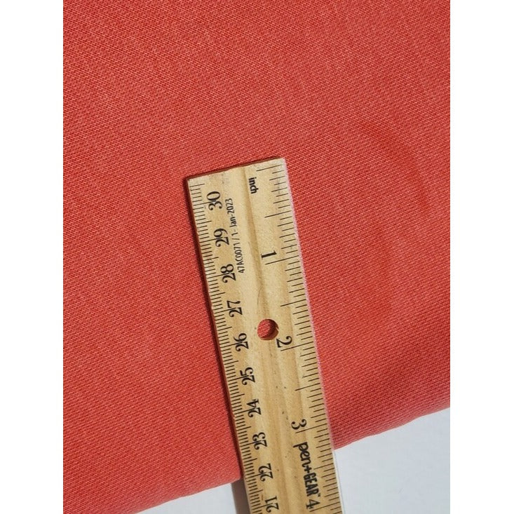 Daily Practice Coral Cropped Sweatshirt with Wide Neckline Size Small