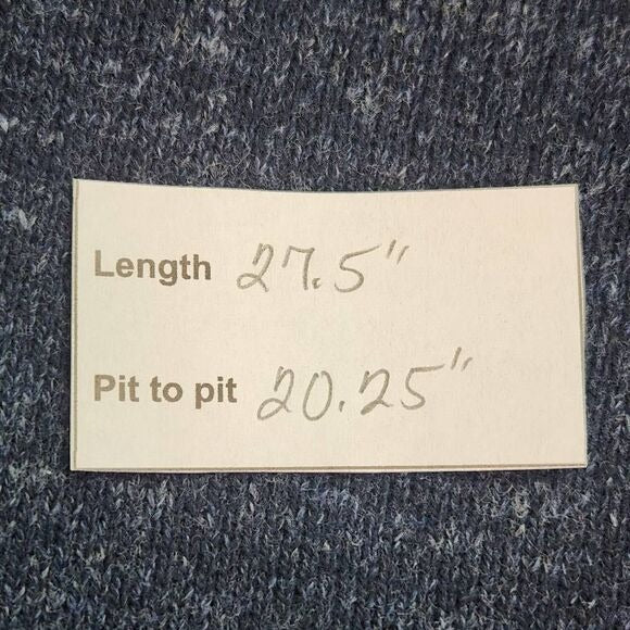 Gap Navy Sweater Size Medium Gap Men's Sweater in Heathered Navy New