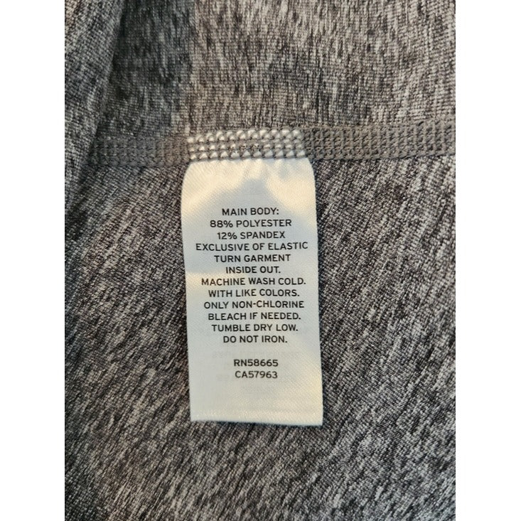 Z By Zella Heather Gray Racerback Tank Top Size XS