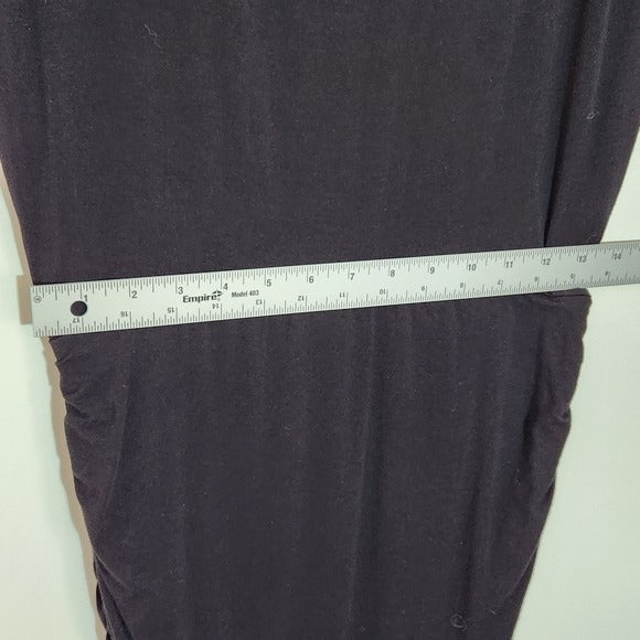 Boston Proper Black Knit Dolman Sleeve Dress Size Small