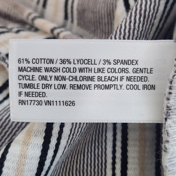 Ava & Viv Gray Plaid Cropped Pants Size 20 Plus Size Plaid Pants