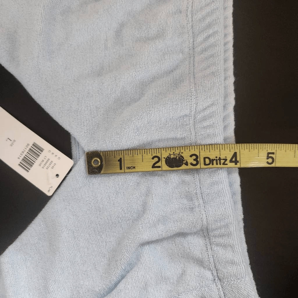 Sunday in Brooklyn Anthropologie Terry Cloth Light Blue Bra NWT Size Large