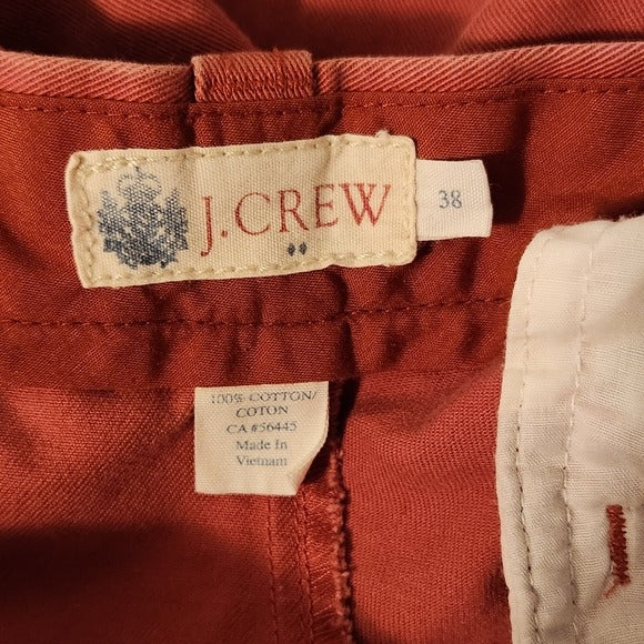 J. Crew Pink Chino Shorts Size 38