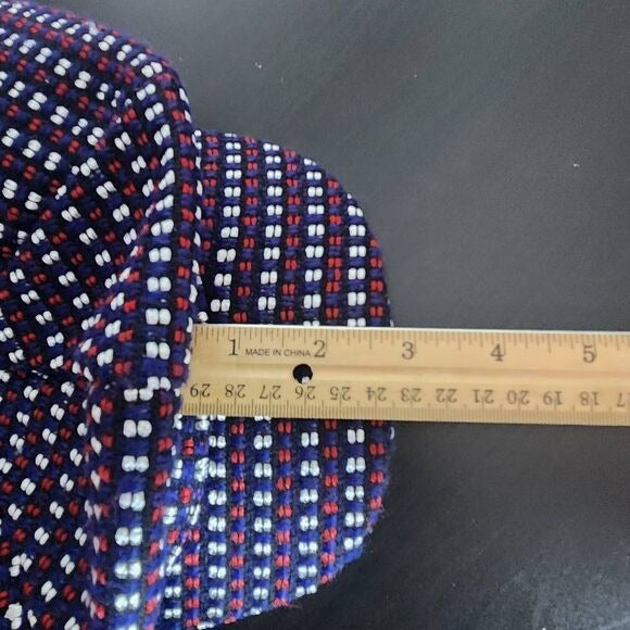 Magid Hats Red, White, and Blue Embroidered Newsboy Hat NWOT One Size