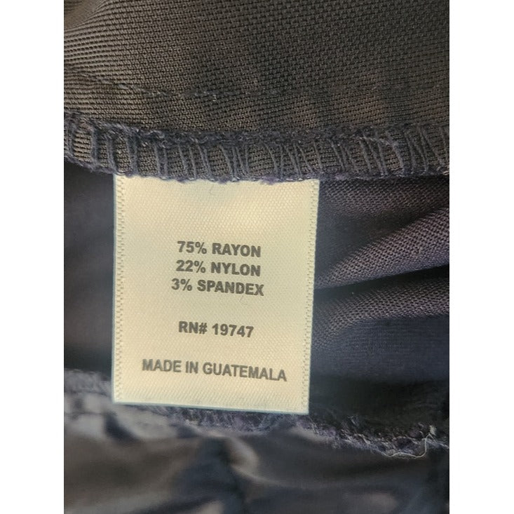 Liz Claiborne Navy Pull On Pants Size 18
