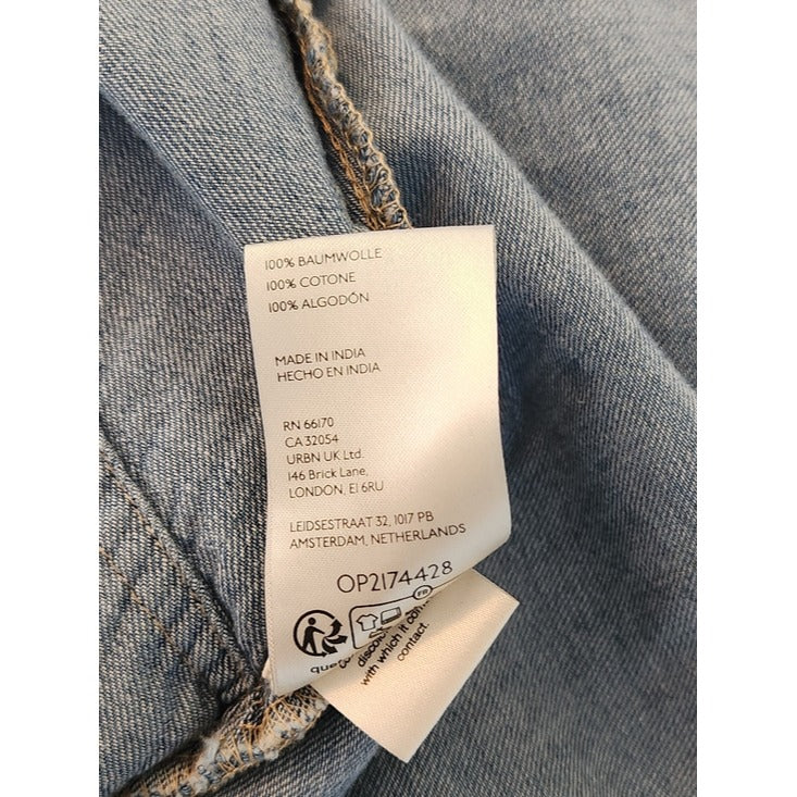 Pilcro Coastal Cowgirl Denim Mini Dress Size 3X