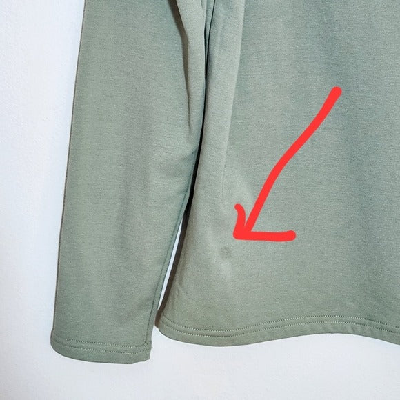 01.Algo Mens Light Green Sweatshirt Size Medium NWT