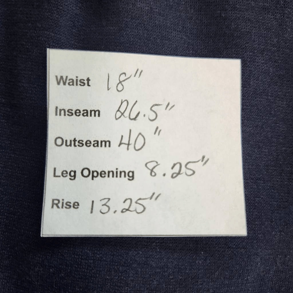 Emma James Navy Pull-on Stretch Pants Size XL Navy Stretch Pants