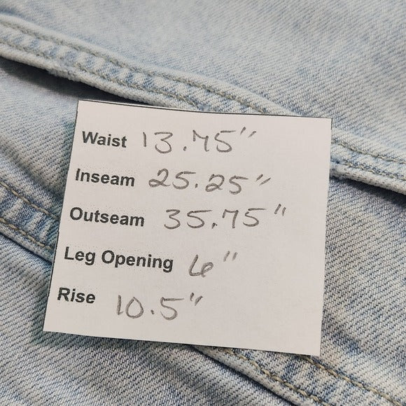 GAP Women's Button-Fly High-Rise Vintage Slim Leg Jeans Size 6