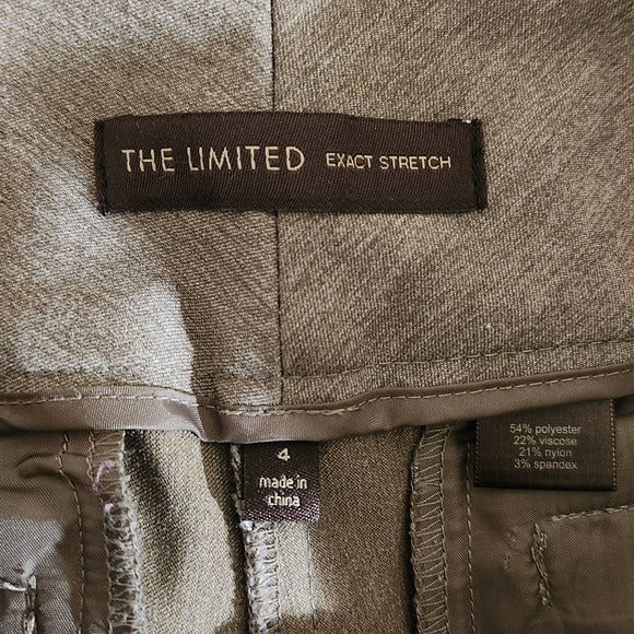 The Limited Brown Dress Pants Size 4