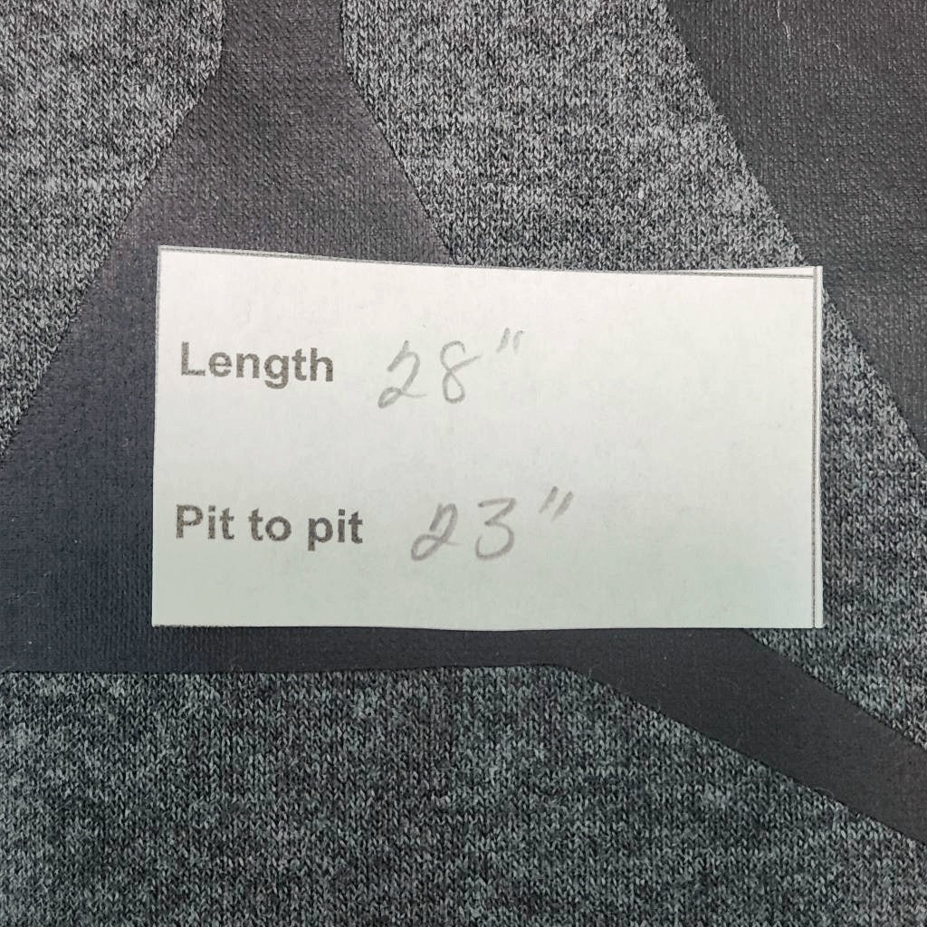 Reebok Charcoal Gray Logo Pullover Hoodie NWT Size Large Gray and Black Hoodie