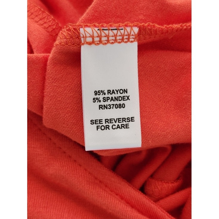 Cato Casual Orange A-line Dress Size Small NWT