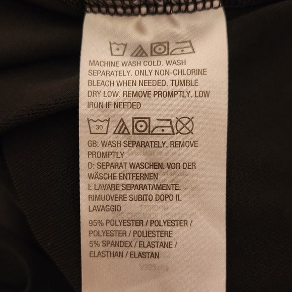 Susan Graver Black Short Sleeve Blouse Size 1X