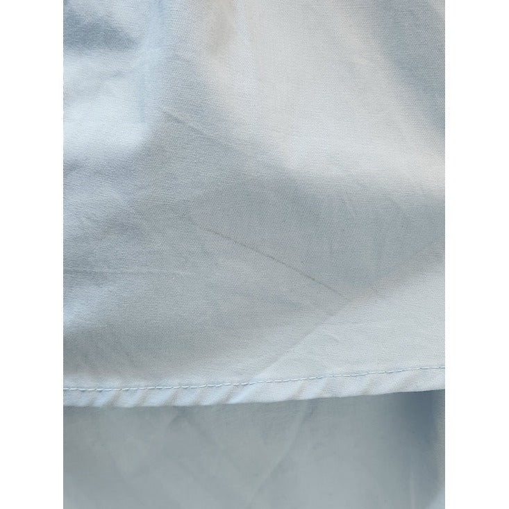 Fashion Nova Light Blue Tiered Boho Shirt Dress Size 2XL NWT