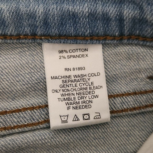 D&Co. Light Wash Bermuda Jean Shorts Size 12 D&Co. Jean Shorts