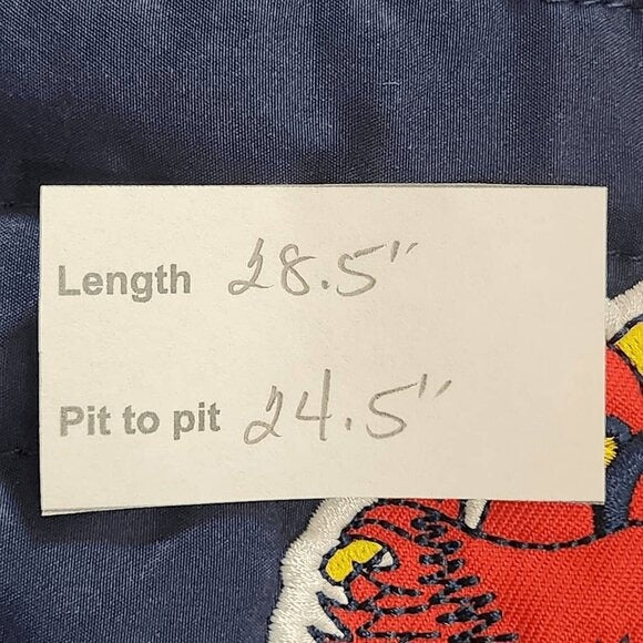 St. Louis Cardinals Navy and Red Quilted Vest Size XL Men's Cardinals Vest