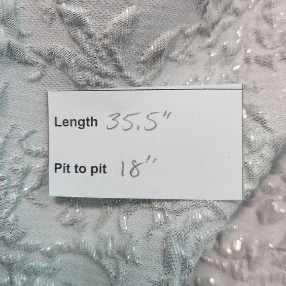 Antonio Melani x Nicola Bathie Silver Bubble Hem Dress NWT Size 10