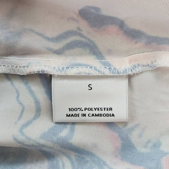 Van Winkle & Co. Tank Top Size Small Tie-Dye Tank Colorful Tank Top New