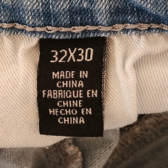 Reaction Kenneth Cole Light Wash Slim Fit Jeans Size 32x30