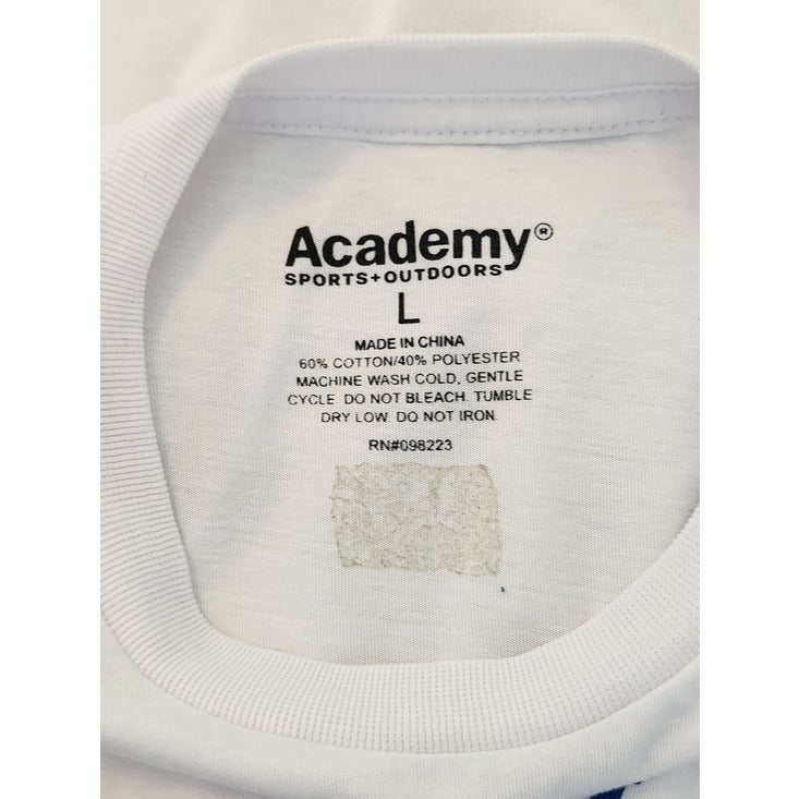 Academy Sports Mens White Crawfish Boil Graphic Tee Size Large