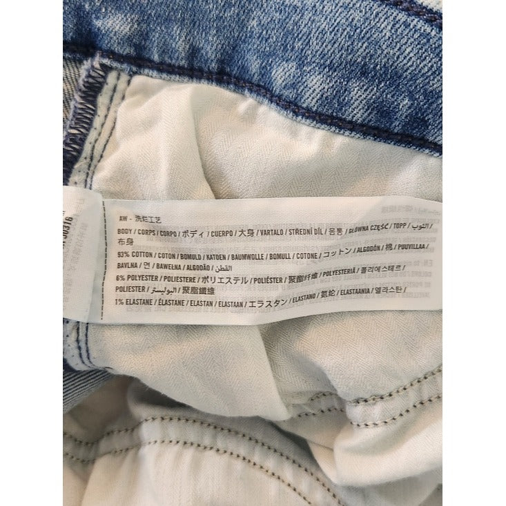 Abercrombie & Fitch Crisscross High Rise Skinny Ankle Jeans Size 24 Long/37