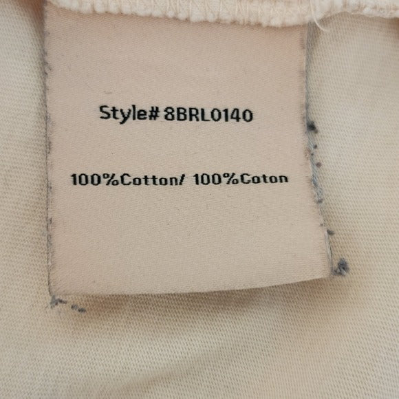 Badgley Mischka Light Pink Tee Size XL