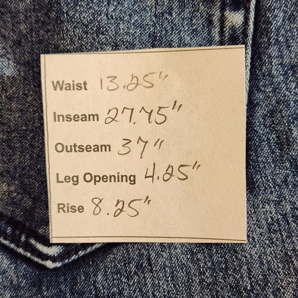 Denim Co. Acid Wash Skinny Ankle Jeans Size 6