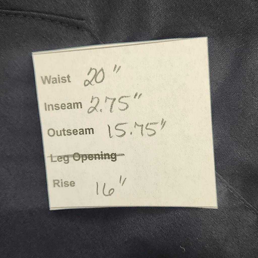 Aquabelle Women's Navy Swim Short NWT Size 24 Plus Size Swim Short
