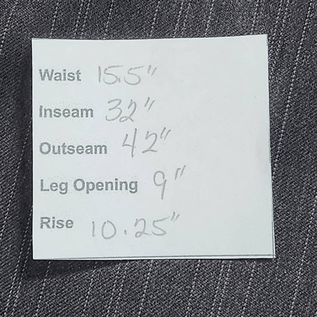 Ann Taylor Gray Pinstripe Trousers NWT Size 8 Gray Stripe Dress Pants