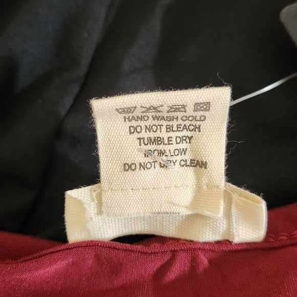 Yelete Burgundy and Black Bodycon Dress NWT Size 2XL Oxblood Bodycon Dress
