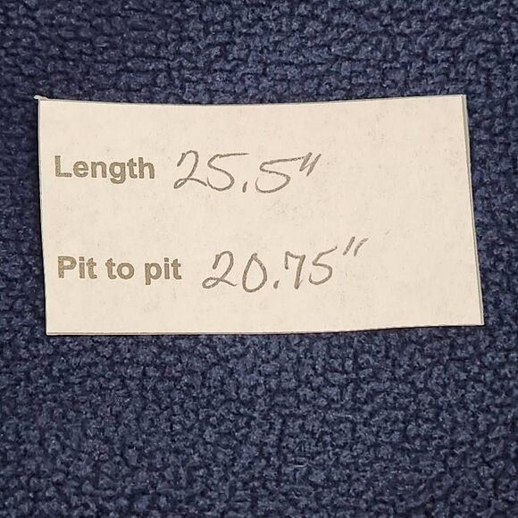 Greg Normal for Tasso Elba Navy Fleece Vest Size Small Preppy Fleece Vest